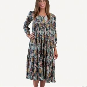 Kate Quinn Long Sleeve Prairie Dress